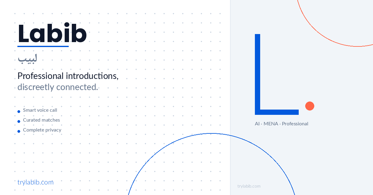 Labib — AI-Powered Professional Introductions | Labib / لبيب